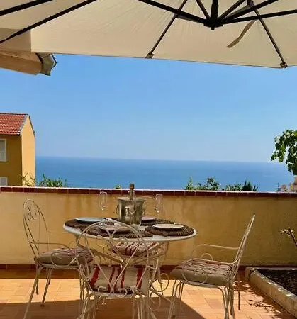 Ferienhaus Maison Limitrophe Monaco Vue Mer Et Jardin Cap-d’Ail